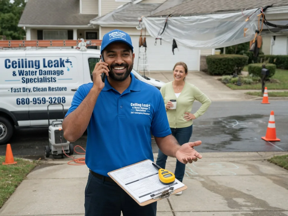 Ceiling Leak Cleanup Devers, TX FAQs